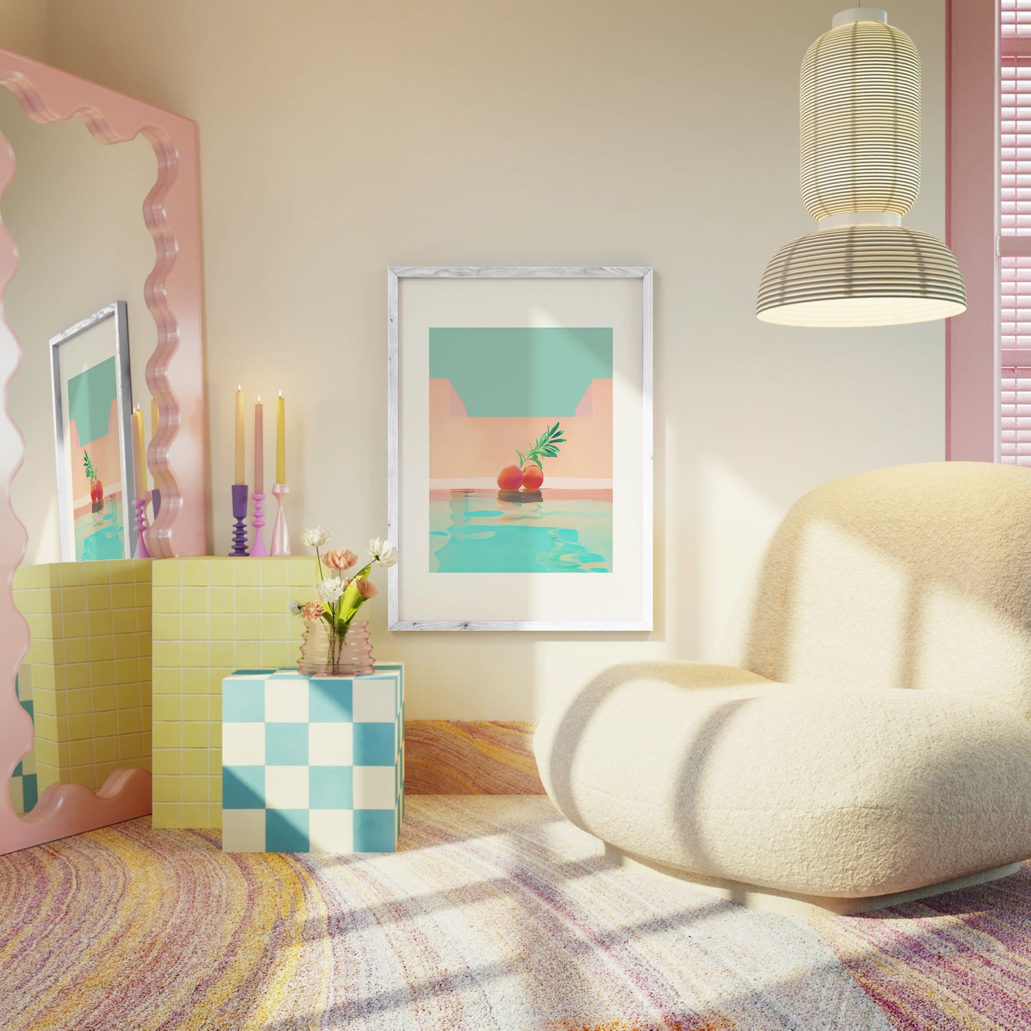 Alice In Reflection Prints