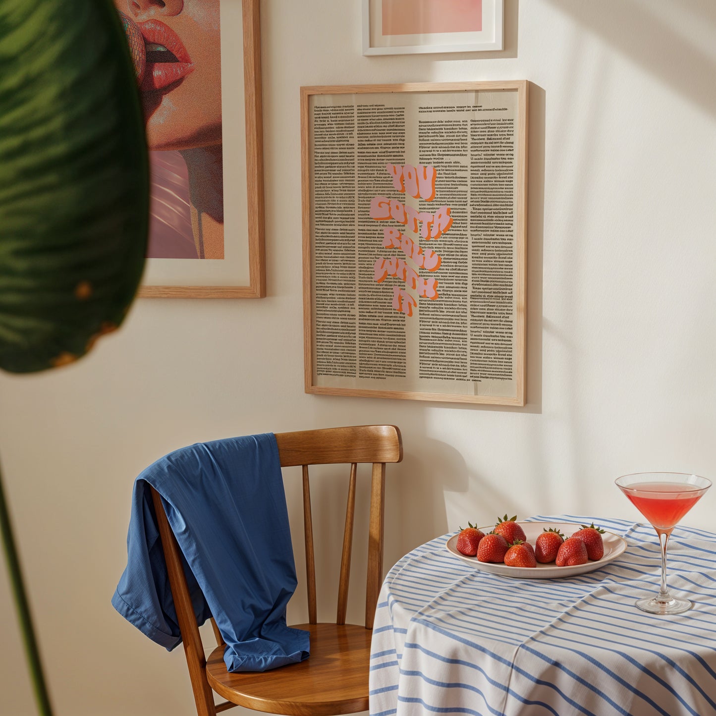 Oasis Quote Print | Gallagher Inspired | Modern Kitchen Art | Gallery Wall Art | Printable Wall Art | Eclectic Gallery Set | Maximalist Wall Art