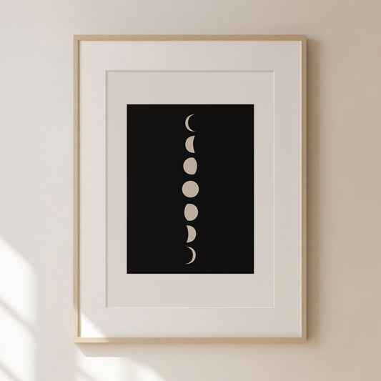 Abstract Astrology Print 2 | Tarot Posters | Astrology Art, Celestial Wall Art | Boho Decor | Mystical Print | Spiritual Decor | Sun & Moon Print