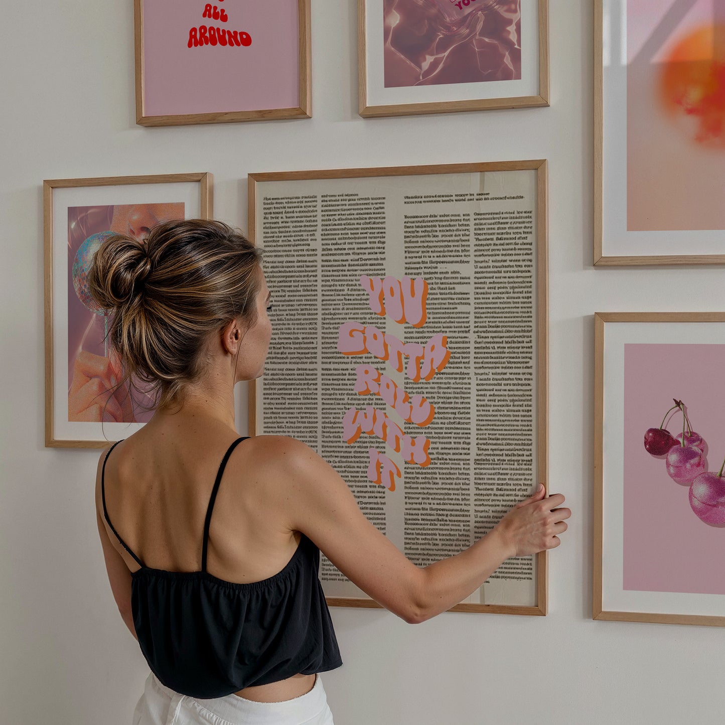 Oasis Quote Print | Gallagher Inspired | Modern Kitchen Art | Gallery Wall Art | Printable Wall Art | Eclectic Gallery Set | Maximalist Wall Art