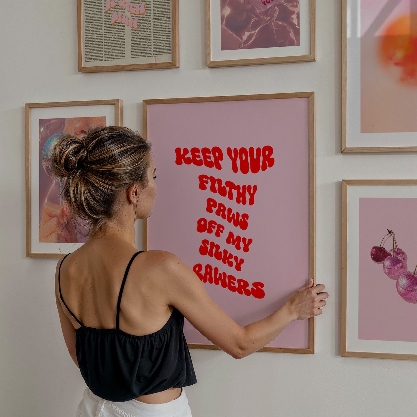 Grease Quote Print | Grease Movie Poster | Modern Kitchen Art | Gallery Wall Art | Printable Wall Art | Eclectic Gallery Set | Maximalist Wall Art