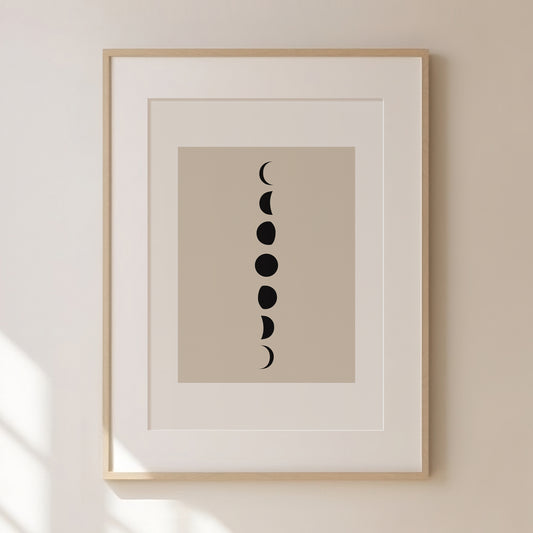 Abstract Astrology Print 3 | Tarot Posters | Astrology Art, Celestial Wall Art | Boho Decor | Mystical Print | Spiritual Decor | Sun & Moon Print