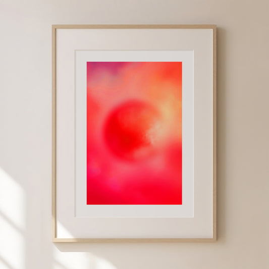333 Aura Print | Aura Poster | Aura Energy Spiritual Gradient Print | Y2K Decor | Aesthetic Room Decor | Zen Wall Art | Maximalist Print