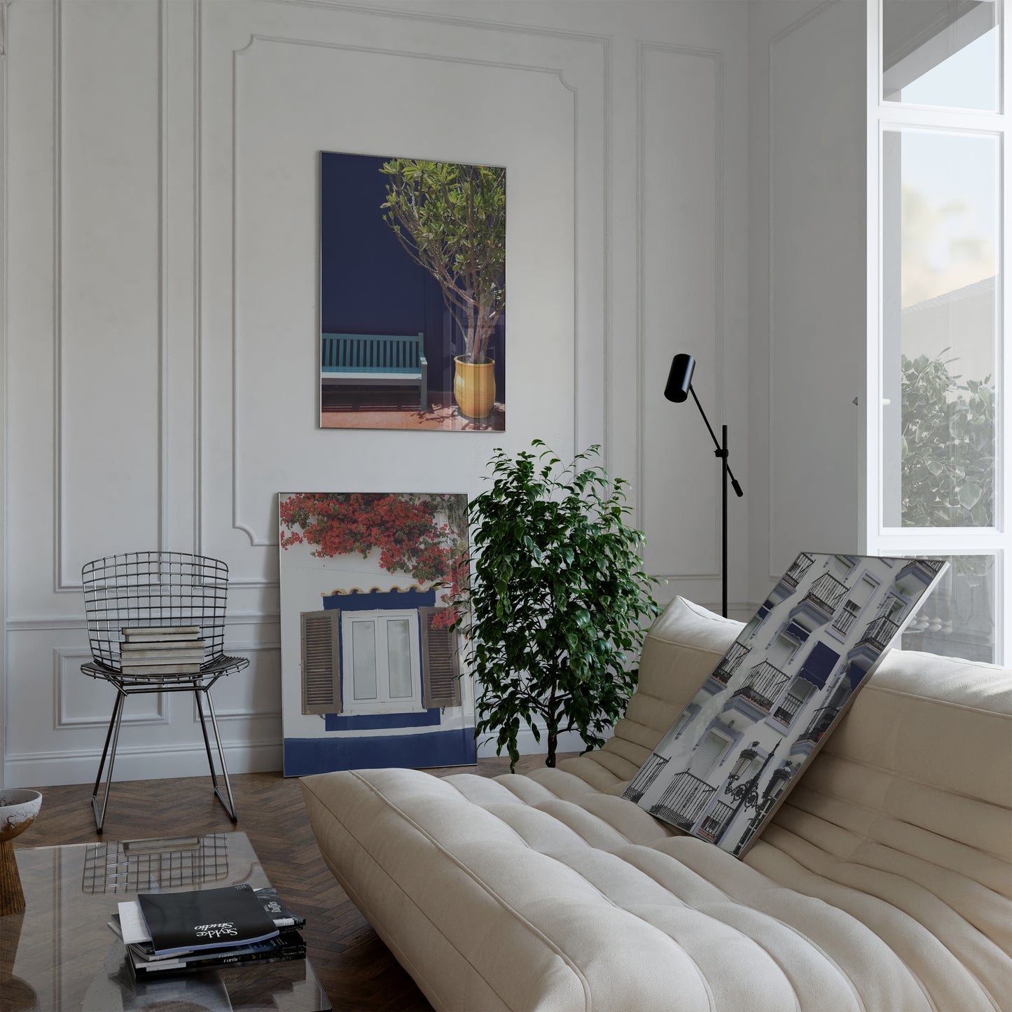 Morocco Travel Print 2 | Majorelle Garden Morocco | Travel Art Print | Colourful Wall Art | Home Decor | Housewarming Gift | Maximalist