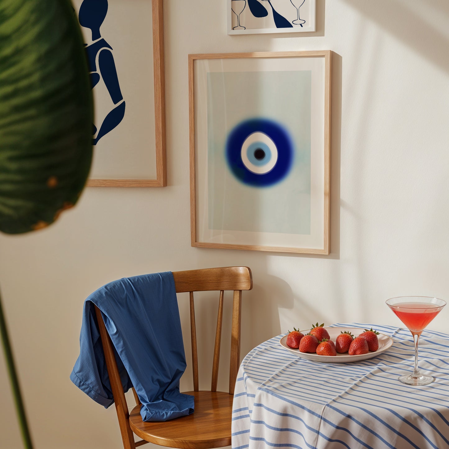 666 Aura Print | Evil Eye Wall Art | Spiritual Wall Decor | Evil Eye Poster | Protection Evil Eye Wall Decor | Aesthetic Room Decor | Maximalist