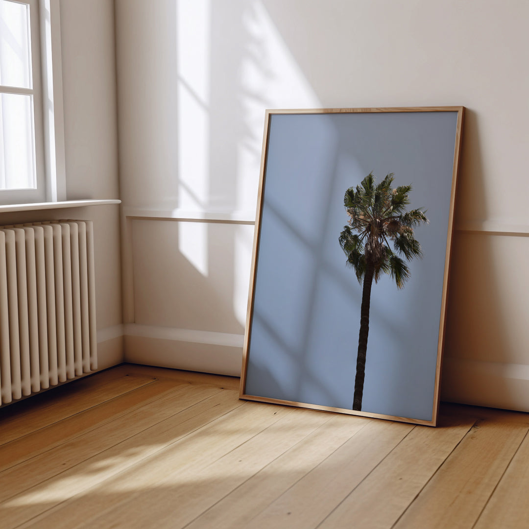 Palm Travel Print 1 | Palm Tree Print | Palm Tree Wall Art | Tropical Wall Art | Boho Coastal | Travel Photo Posters | Holiday Destinations