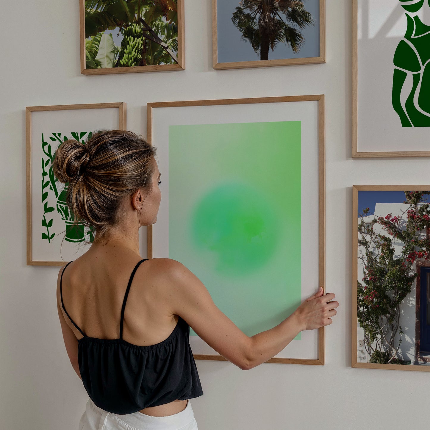 555 Aura Print | Aura Poster | Aura Energy Spiritual Gradient Print | Y2K Decor | Aesthetic Room Decor | Zen Wall Art | Maximalist Print