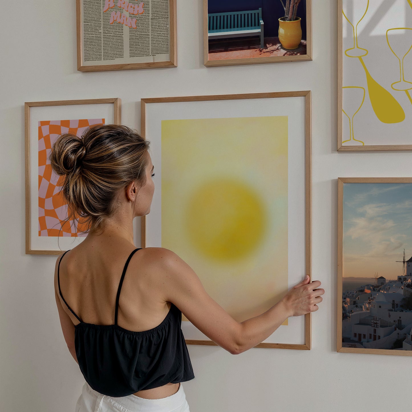 222 Aura Print | Aura Poster | Aura Energy Spiritual Gradient Print | Y2K Decor | Aesthetic Room Decor | Zen Wall Art | Maximalist Print