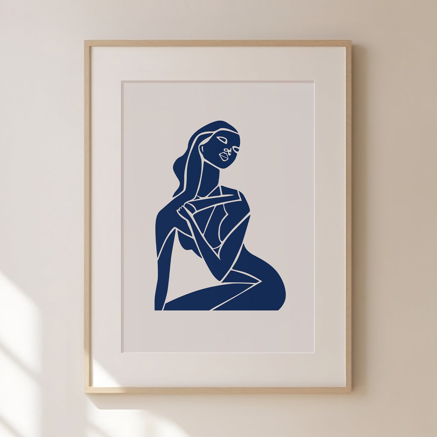 Abstract Green Figure Print 1 | Green Prints | Green Wall Art | Matisse Print | Picasso Poster | William Morris Wall Art | Living Room Art