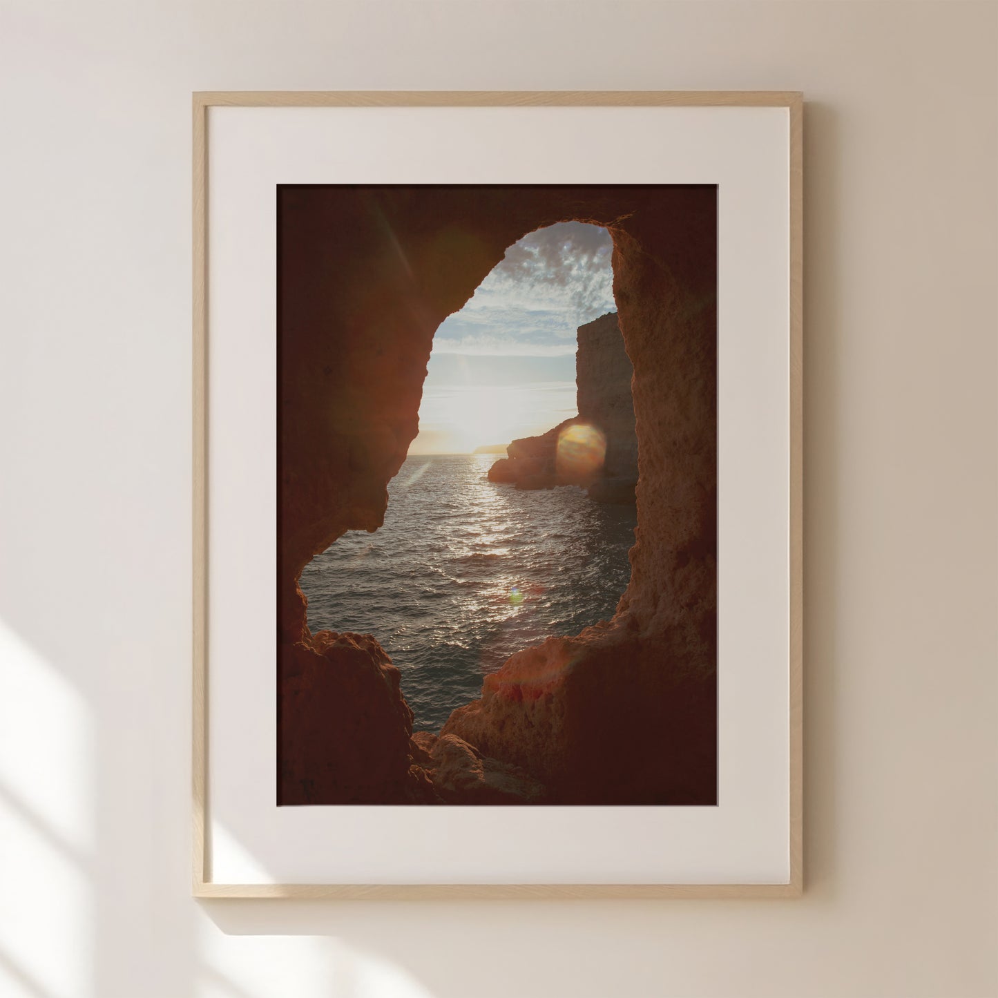 Portugal Travel Print 5 | Abstract Sunset Print | Modern Wall Art | Coral Sunset | Travel Print | Travel Gift | Travel Poster | Europe Print