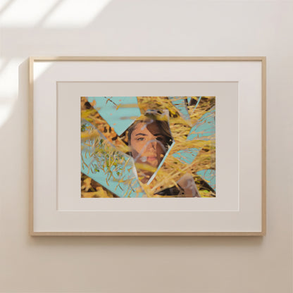 Crowded Mind Print | Retro Surreal Art | Vintage Wall Print | Trippy Wall Art | Retro | Surrealism | Bar Cart Print | Maximalist Poster
