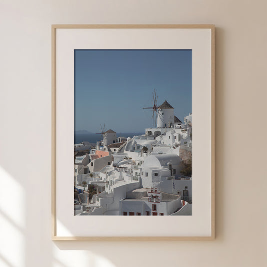 Greece Travel Print 1, Greece Art Print, Santorini Wall Art, Travel Print, Europe Print, Wall Decor, Santorini, Housewarming Gift