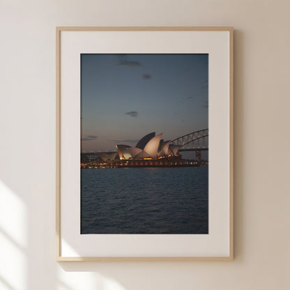 Sydney Travel Print 1 | Sydney Opera House Travel Print | Travel Poster | Sydney Gift Art | Australia Travel Print | Opera House | Travel Gift