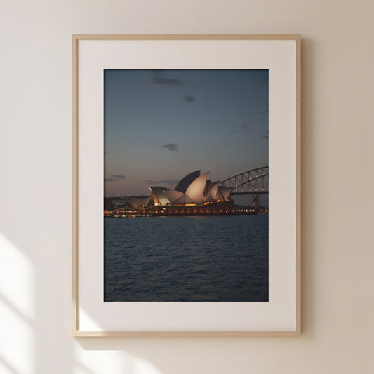 Sydney Travel Print 1, Sydney Opera House Travel Print, Travel Poster, Sydney Gift Art, Australia Travel Print, Opera House, Travel Gift